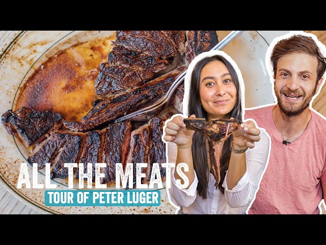 Private Tour of NYC's Most Famous Restaurant- Peter Luger! w/ Sydney Yorkshire | Jeremy Jacobowitz