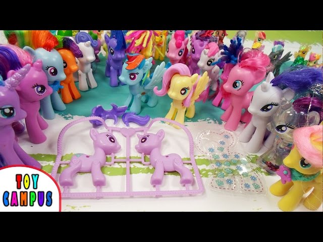 My Little Pony Rainbow Dash Fluttershy Amethyst Star | Pony Pop | ToysReview ToyCampus