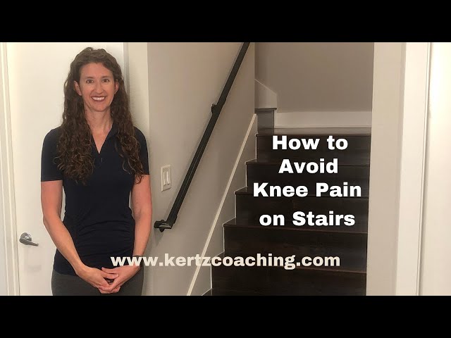 How to Avoid Knee Pain on Stairs