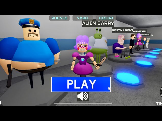 PLAYING As All NEW Barry MORPHS AND USING ALL POWERS - [NEW] BARRY'S PRISON RUN (OBBY)