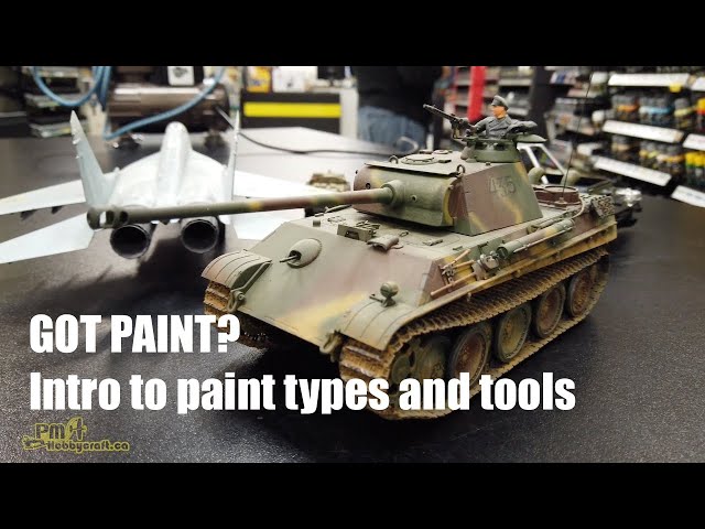 A Quick Guide to Plastic Model Paints & Accessories