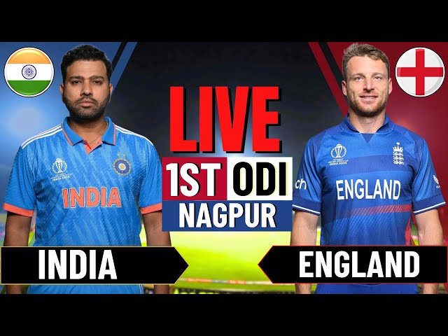 India vs England 1st ODI - LIVE!