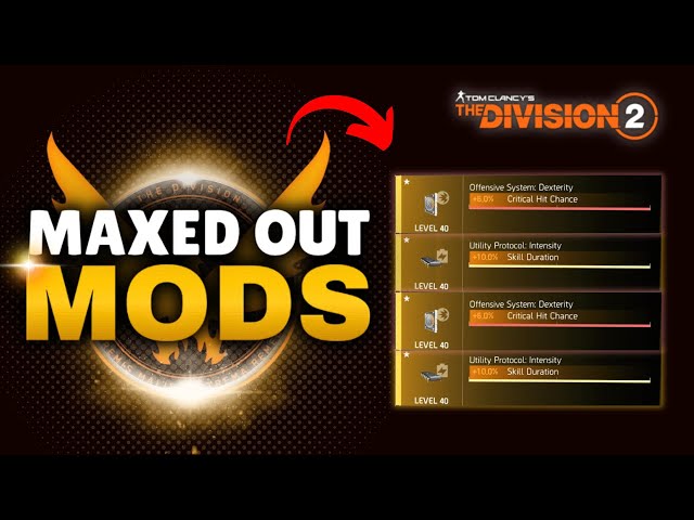 BEST Ways To Farm Max Rolled Mods/Gear For Solo Players In The Division 2! (2024)