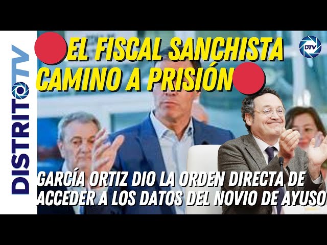 🔴EL FISCAL SANCHISTA NO TIENE SALIDA🔴dio la orden directa de acceder a los datos del novio de Ayuso