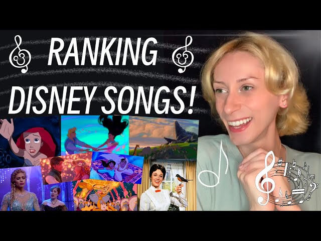 RANKING DISNEY SONGS! 🎼🎵🏰 with Nicky Marra!