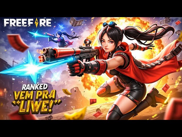 💥🔴AO VIVO FREE FIRE | AQUI É SO RESENHA E RAGE VEM PRA LIVE TROPA💥🔴 #live #freefire