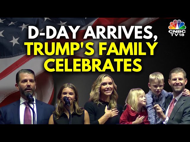 Donald Trump's Family Show Support At Mega MAGA Victory Rally | Trump Inauguration | N18G