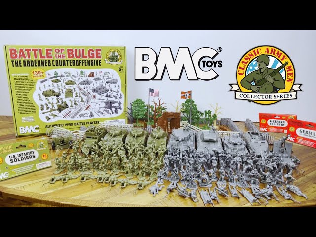 WW2 BATTLE OF THE BULGE (Stop Motion Review) Episode 22