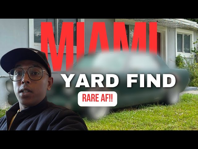 Incredible Miami Yard Find!! - a hidden treasure discovered!! #america