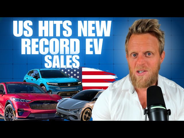 EV sales break records in America - hit new highs in January