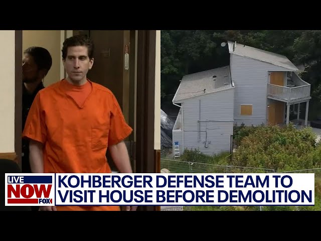 Idaho murders: Kohberger defense team to visit King Road house before demolition | LiveNOW from FOX