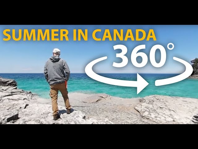 SUMMER IN CANADA - 360 VR 4K