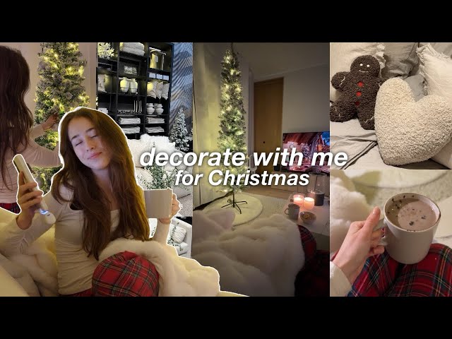 Shopping & Decorating for Christmas | apartment makeover, christmas wishlist, winter vlog ❄️