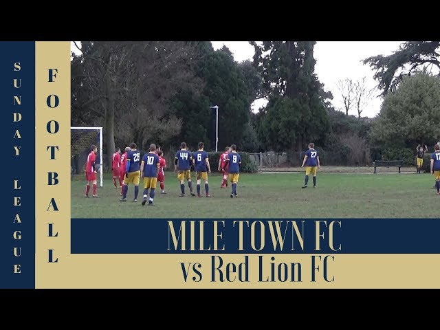 Red Lion FC vs Mile Town FC - A Debut Goal! - Sunday League Football