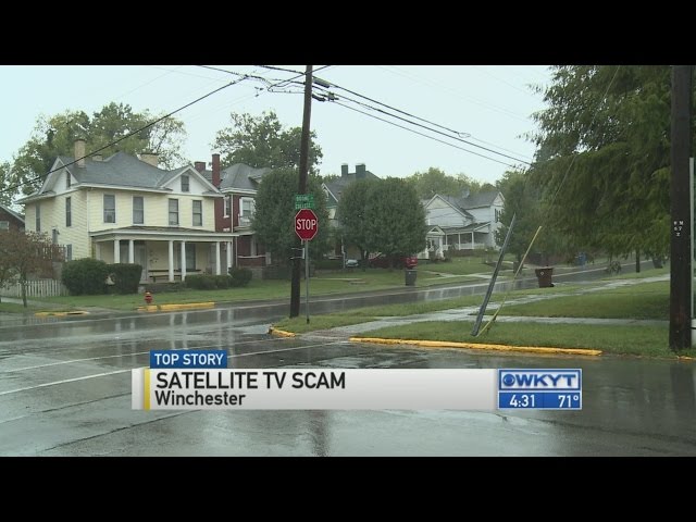 Satellite TV scam