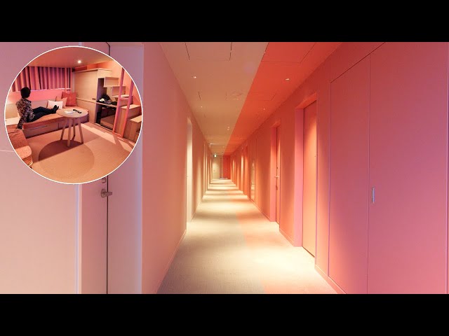 Japanese kawaii two-tone coloring hotel | Toggle hotel Suidobashi Tokyo