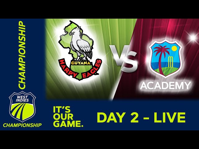 🔴 LIVE Guyana vs WI Academy - Day 2 | West Indies Championship 2025 | 13th February