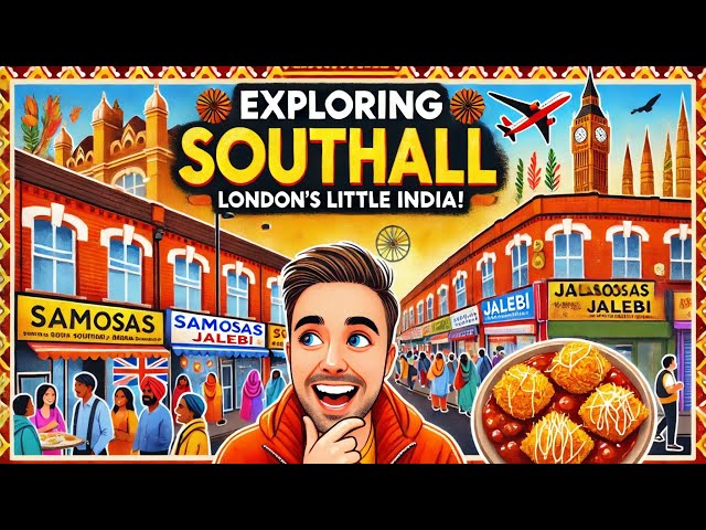 Exploring Southall London | affordable groceries? Good street food? #vlog #india  #southall