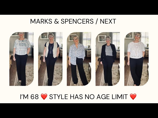 MARKS AND SPENCERS / NEXT / FASHION HAUL  ❤️STYLE IS AGELESS ❤️