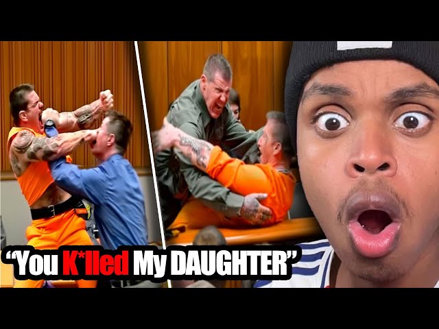 When Parents ATTACK Their Kids Killer In Court..