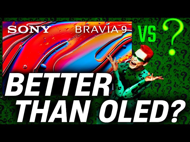 BRAVIA 9 vs OLED TV Mystery Comparison | Sony Mini LED vs OLED Live