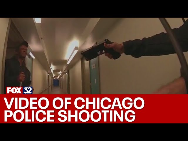 Video released of Chicago police fatally shooting knife-wielding man