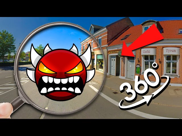 FIND Extreme Demon - Fire In The Hole | All Geometry Dash Finding Challenge 360° VR Video