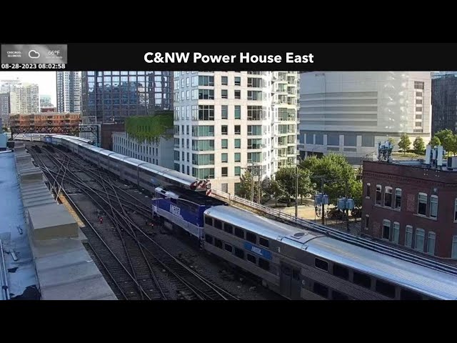 Chicago & North Western Power House Live Webcam (East) - Chicago, IL  #SteelHighway