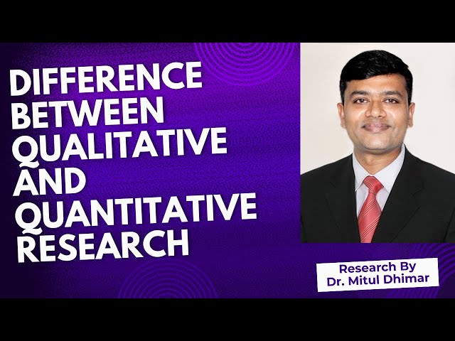 Difference between Qualitative vs. Quantitative Research | Simple Breakdown with Examples