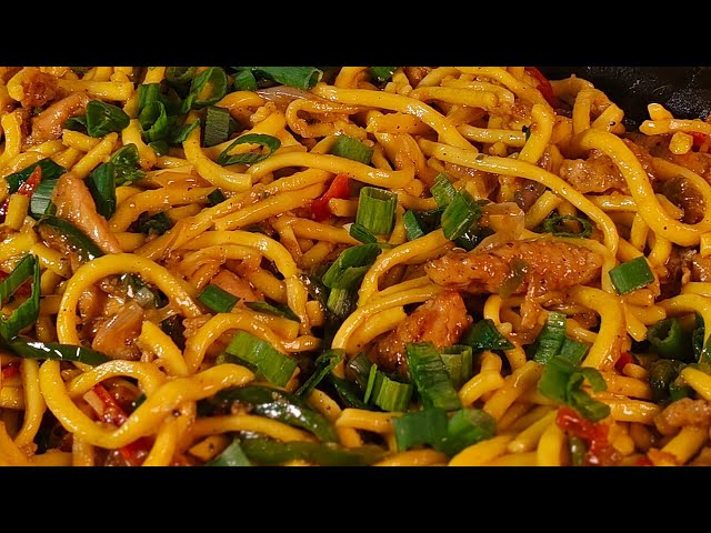 Restaurant Style Chowmein using Mama Sita's Oyster Sauce