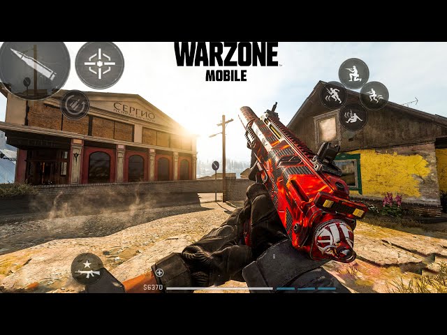 WARZONE MOBILE ON MAX GRAPHICS 60FPS SMOOTH ANDRID GAMEPLAY