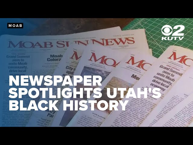 Moab community newspaper puts brighter spotlight on Utah's Black history stories