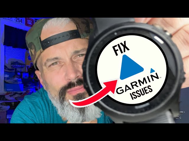 Garmin watch blue triangle of death (Watch is not Working)