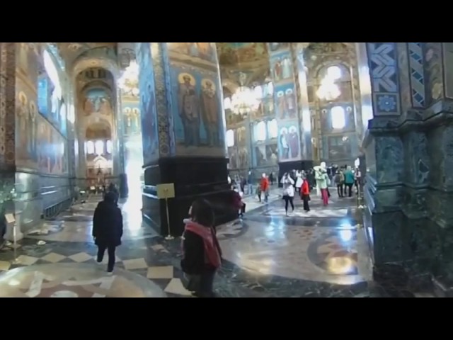 【ロシア旅行360°VR】血の上の救世主教会 サンクトペテルブルク