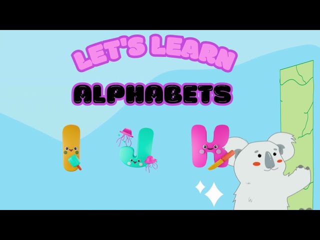 Learn Alphabets Letter I J K [I for Ice cream]#abcd #kidslearning #abcdrhymes #preschool  #words