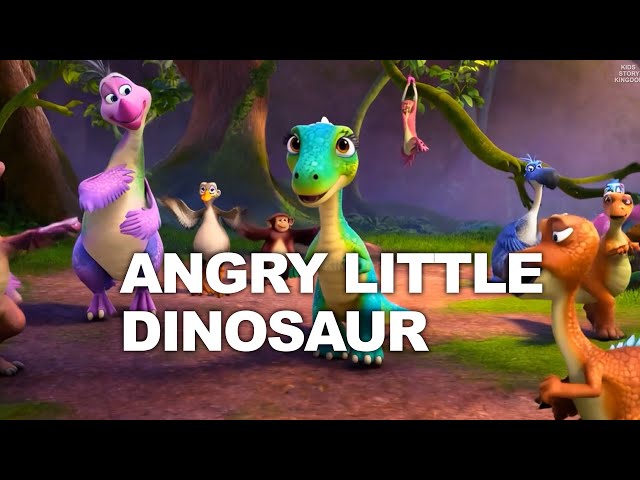 Angry Little Dinosaur|A Roaring Tale of Friendship and Understanding #kidssong #kidsvideo #cartoon