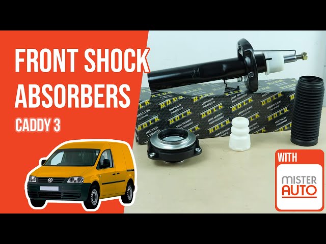 How to replace the front shock absorbers Caddy mk3 ➿