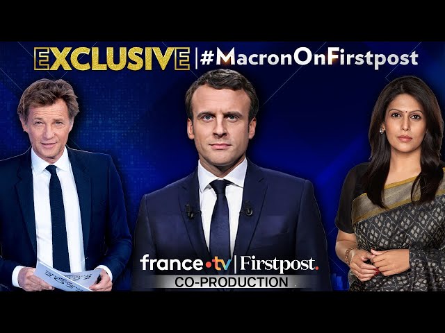 LIVE: French President Macron Speaks to Palki Sharma | Firstpost-France TV Exclusive | N18G