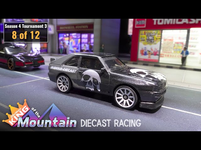 The Dark Art of Diecast Racing (KotM4 3-8) Custom Car Race