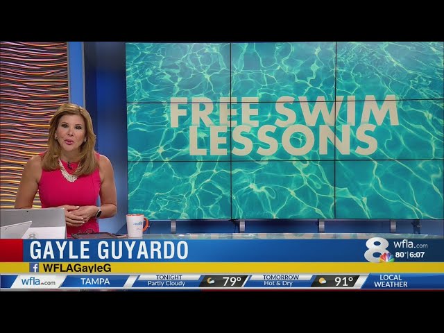 Tampa offering free swim lessons for kids at 12 city pools