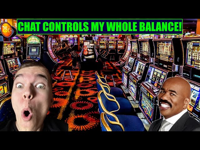 Chat Controls My ENTIRE Starting Balance! Live Casino Game Mayhem!