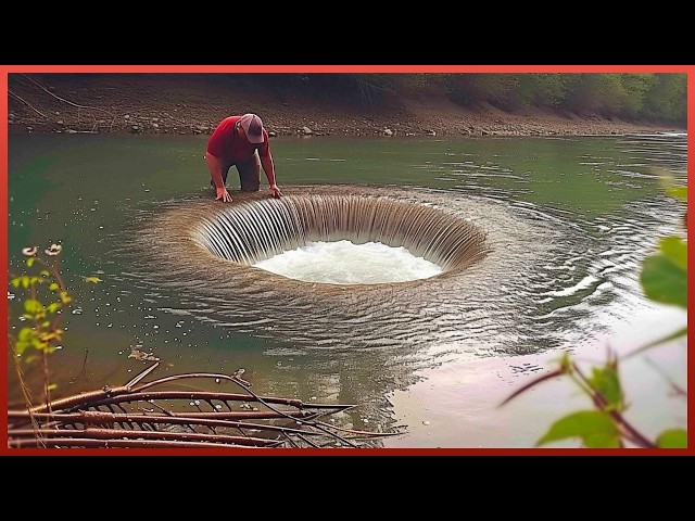 Man Makes Mindblowing Fishing Traps & Amazing Fishing Techniques | by @rampewild.