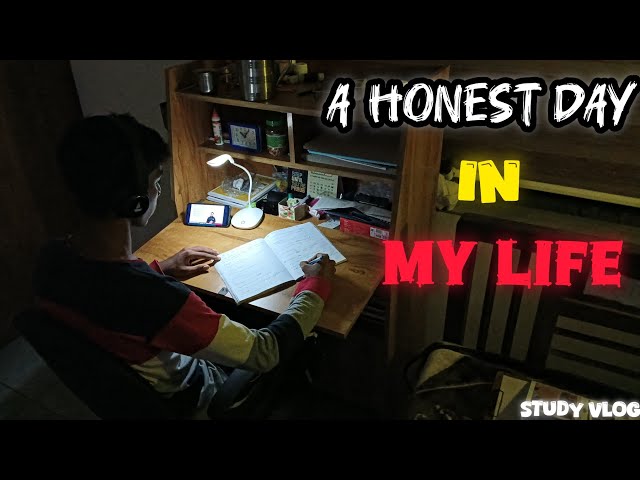 A day in my life as a 12th grader 📈 | study vlog🔥| woke up at 5AM 🥶