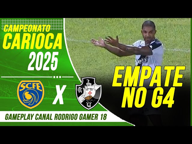 SAMPAIO CORREA X VASCO AO VIVO COM IMAGEM - CAMPEONATO CARIOCA 2025 - ASSISTA AGORA!