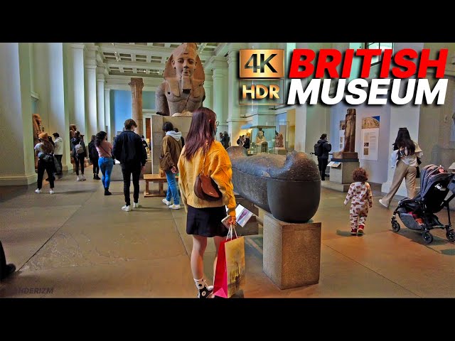 Museum Tour 🇬🇧- Inside the British Museum, a taster tour - Discover years of human history & culture