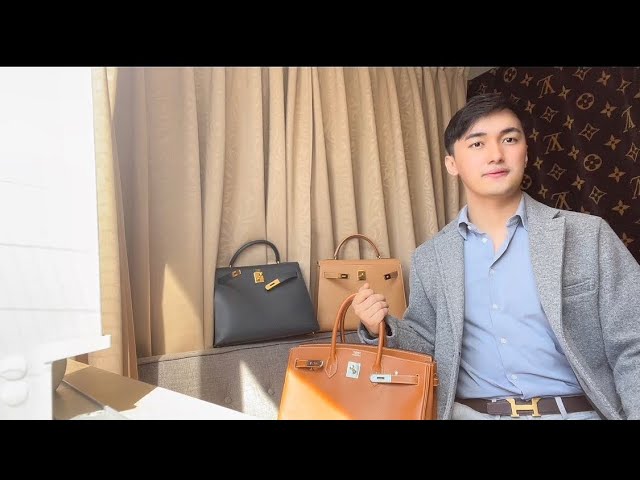 I bought 4 kelly and 2 birkin Hermes bags in this video.