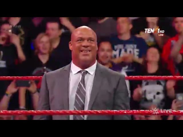 Kurt Angle is the New RAW General Manager - WWE RAW 3 April 2017