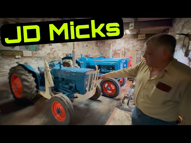 Micks Classic Tractor Collection! Behind the Scenes at Hawkstone Motorcross!