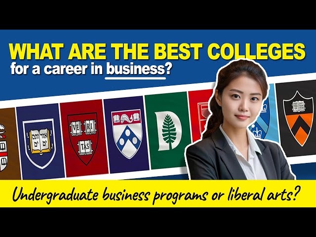 What are the best colleges for a career in business?