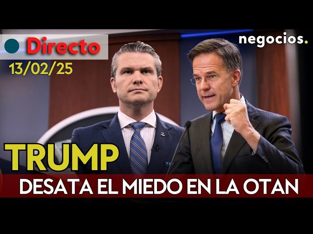 DIRECTO: La OTAN y Europa contestan a EEUU: Rutte y Hegseth hablan tras la llamada de Putin y Trump